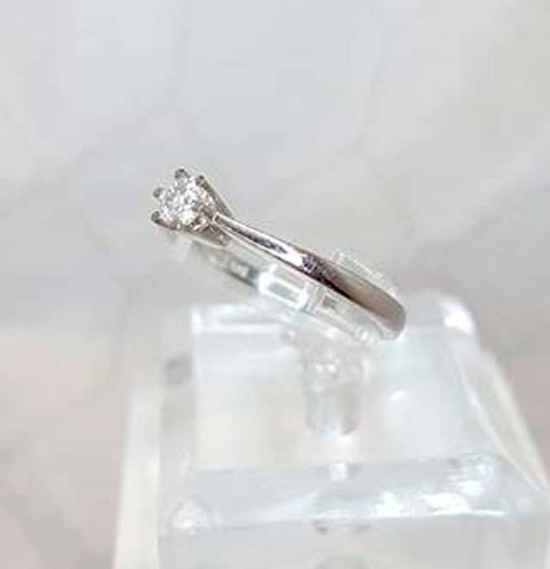 Enstens ring 0,20ct tw/si