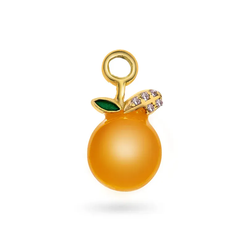 Orange Crush charm fra Sandra Lyng