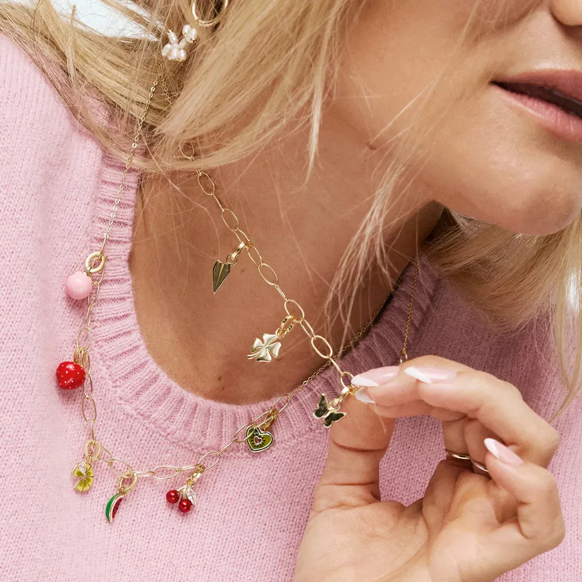 Berry Cute charm fra Sandra Lyng