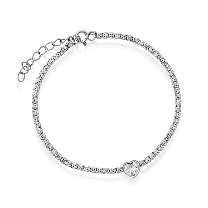 Hovedbilde Heartglow tennisarmbånd i ...