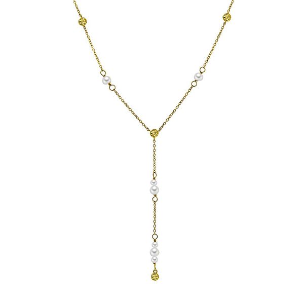 Hovedbilde Fairy Y-smykke i forgylt sølv ...