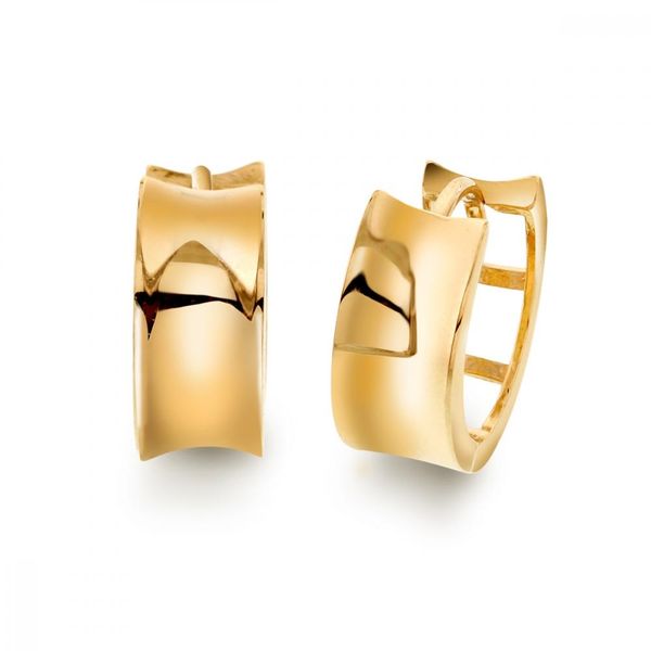 Hovedbilde Gull øreringer 5,5mm bredde