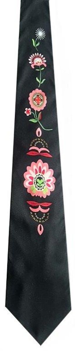 Slips til svart Målselvbunad 