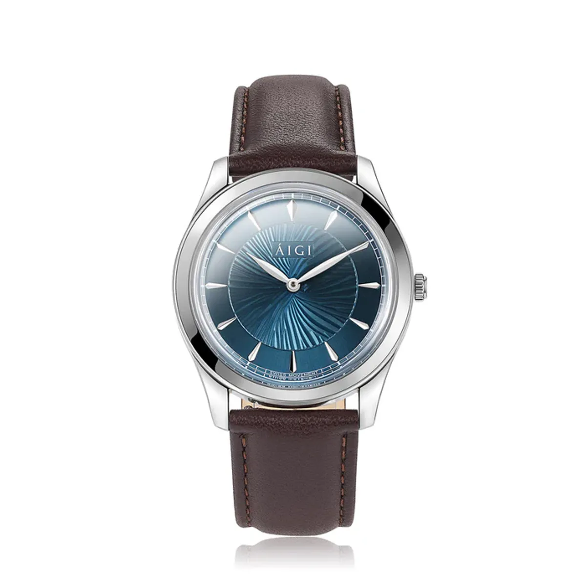 ÀIGI Nordlys 38mm - brun skinn