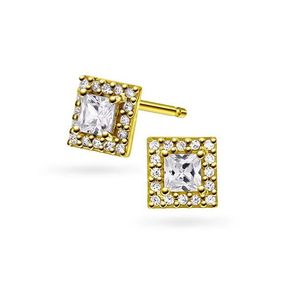 Hovedbilde Øredobber med zirkonia LUXE