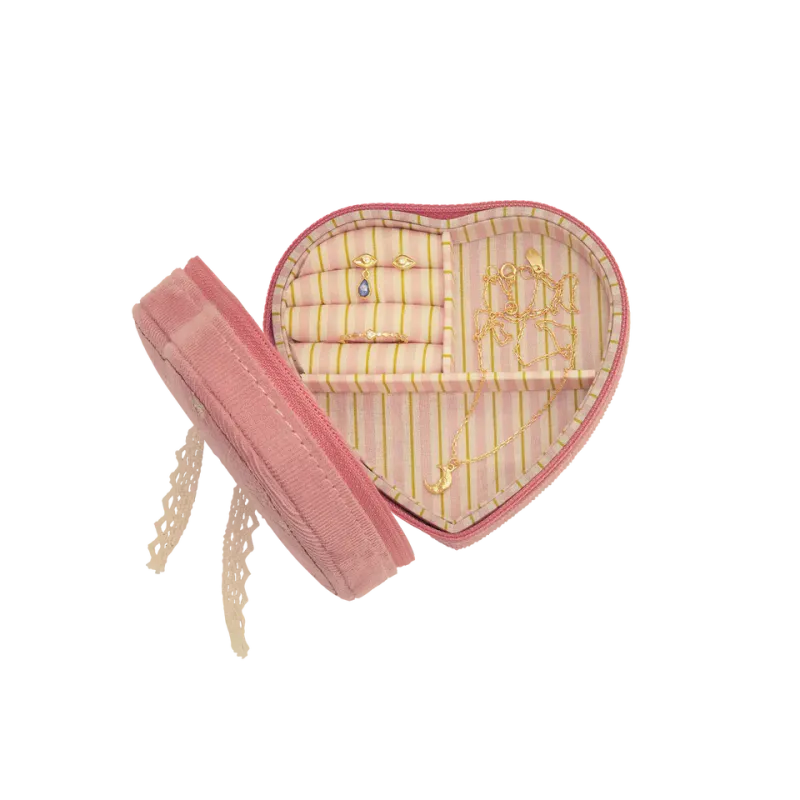 Heart smykkeskrin Pink Theatre Magic, Maanesten