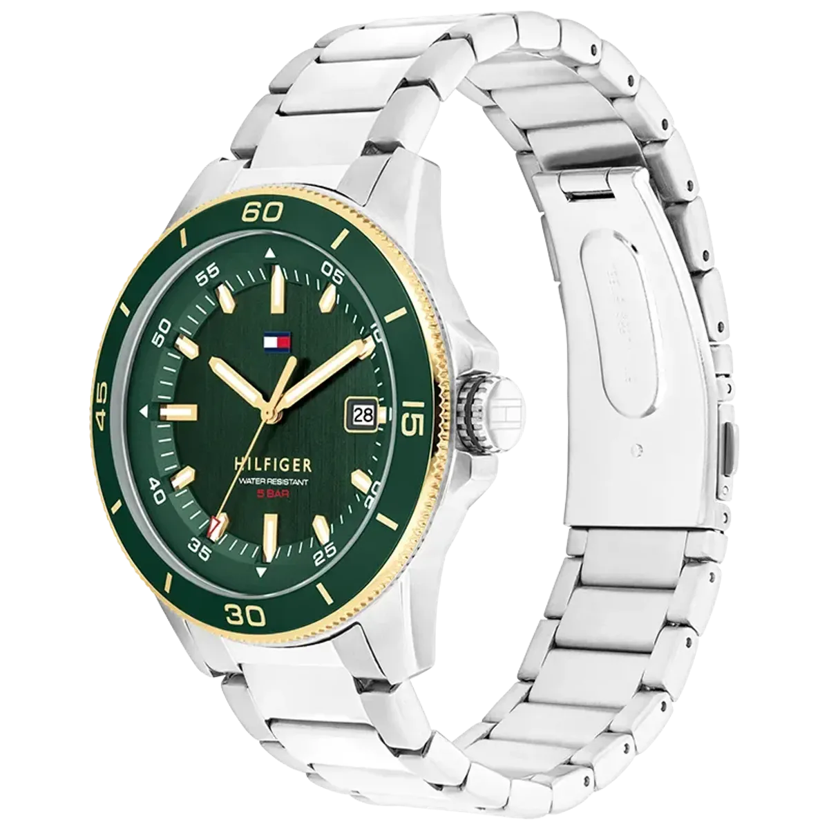 Tommy Hilfiger grønn/stål