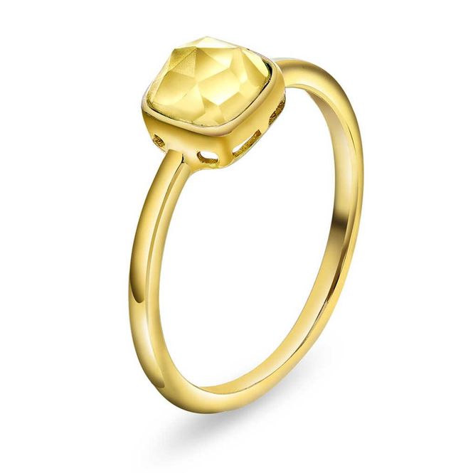 Hovedbilde Sandra Lyng ring med citrin