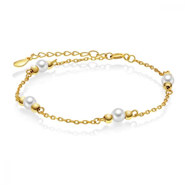 Hovedbilde Armbånd i forgylt sølv med ...