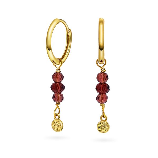 Hovedbilde Fairy øreringer i sølv med ...