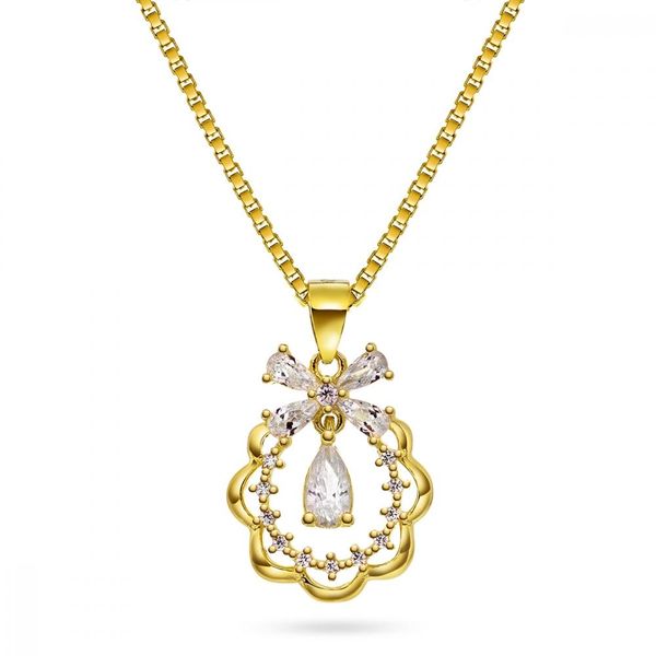 Hovedbilde Smykke i forgylt sølv med ...